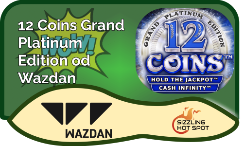 12 Coins Grand Platinum Edition od Wazdan