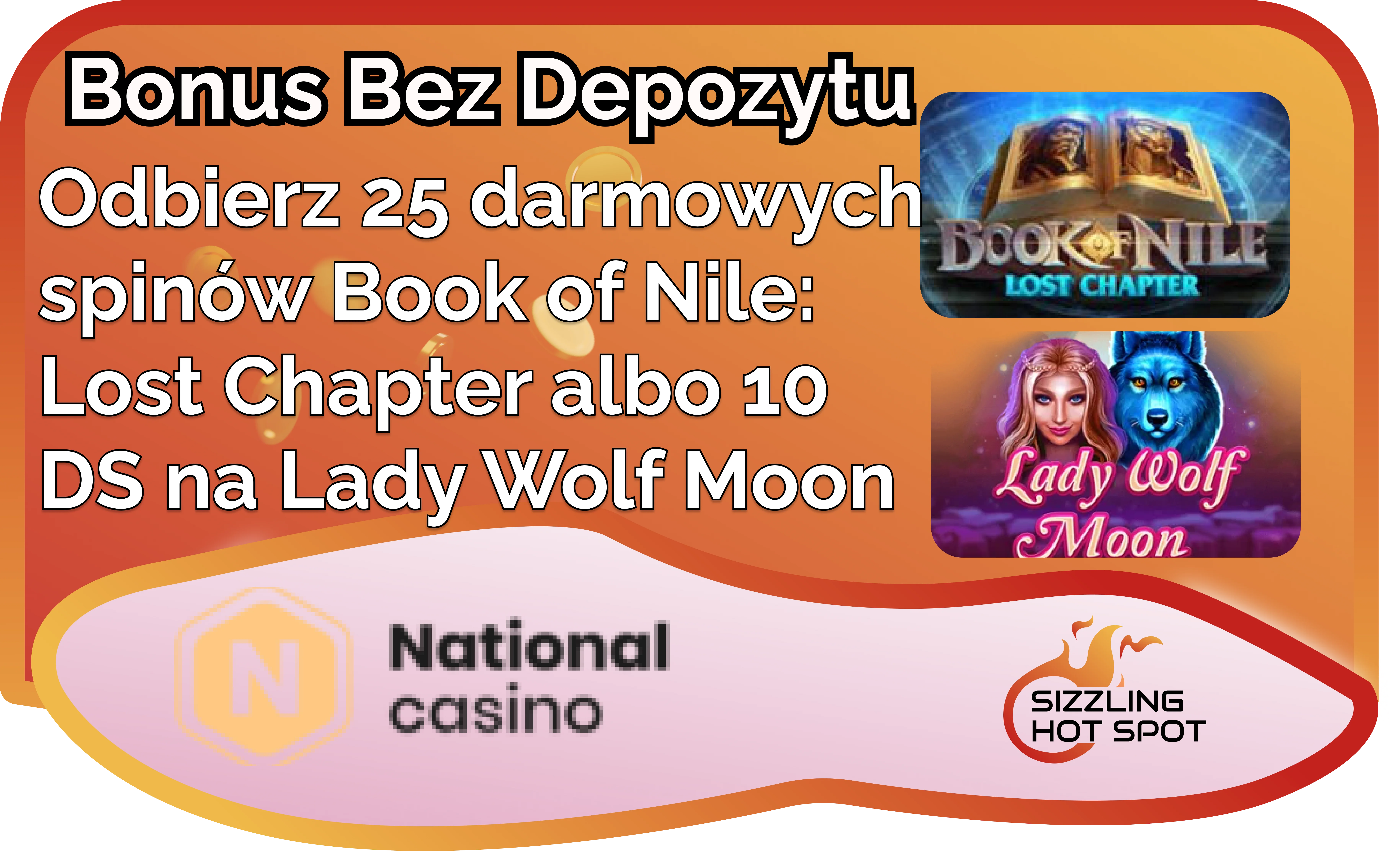National Casino Bonus bez depozytu