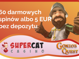 SuperCat Casino bonus bez depozytu