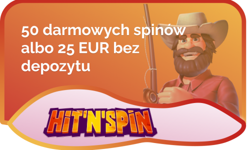 Hit’N’Spin Bonus bez Depozytu