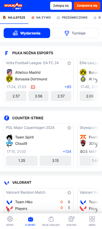 Vulkan Bet ➤ Zakłady Bukmacherskie Online ➤ Oficjalna Strona - Google Chrome 2024-03-21 17.04.31