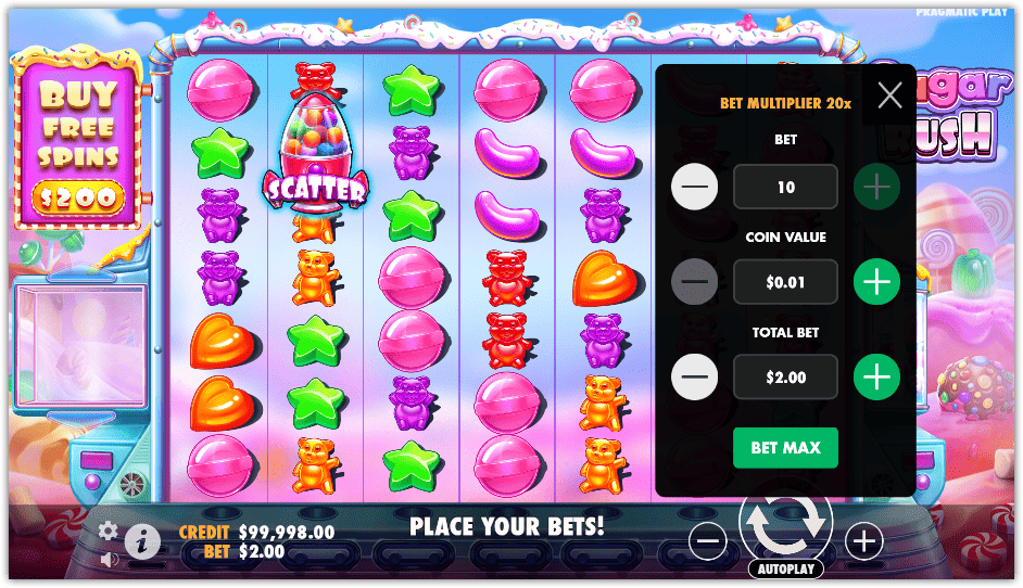 Automat do gry Sugar Rush