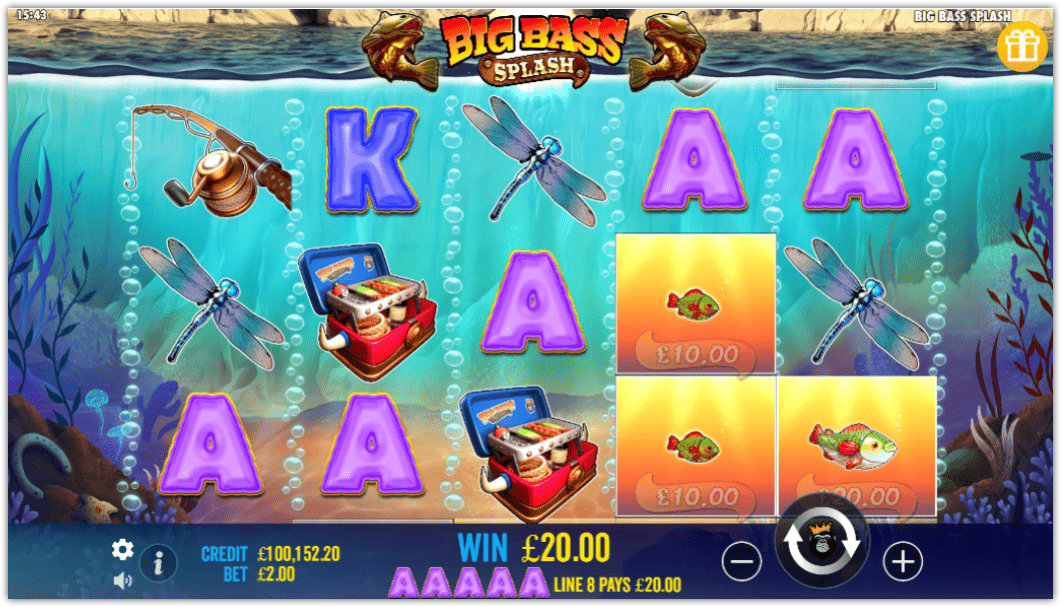 Big Bass Splash Slot – gra online z bonusami