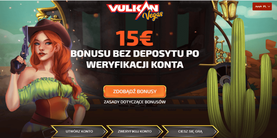 bonus darmowej kasy bez depozytu w vulkan vegas
