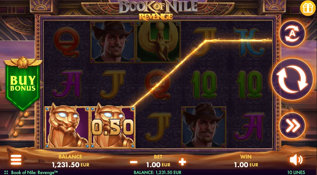 book of nile revenge slot gra