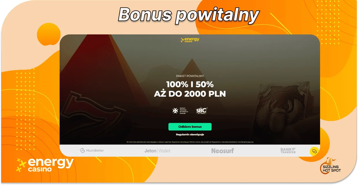 energe casino bonus