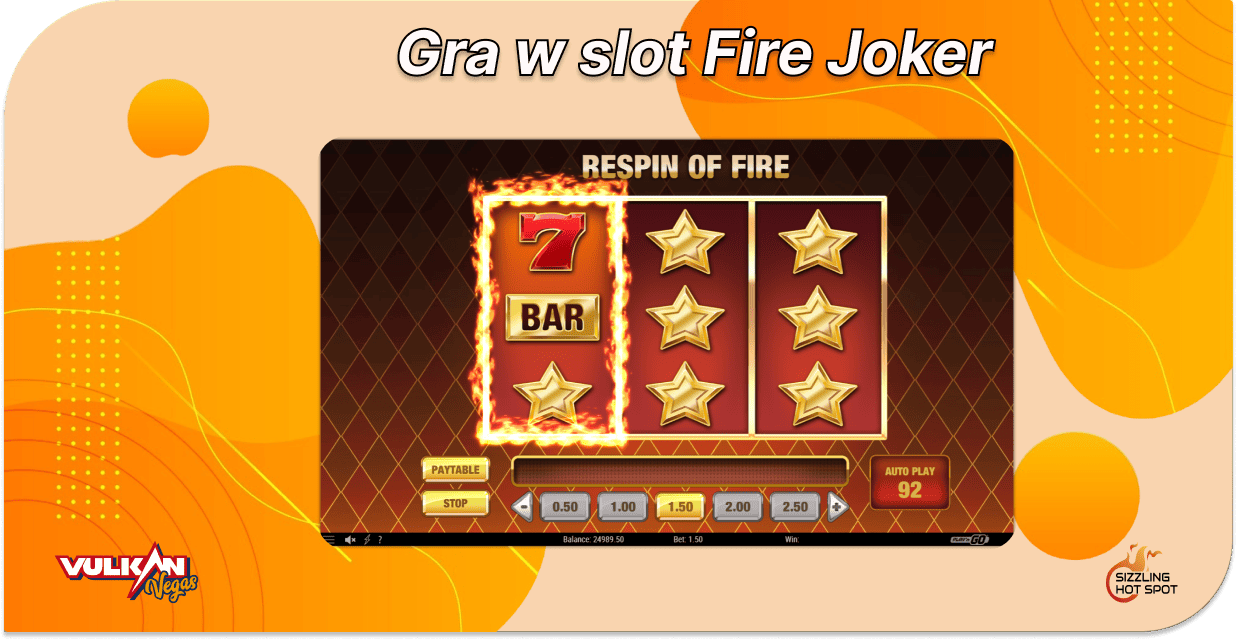 Granie w slot Fire Joker