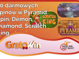 Gratowin Bonus Bez Depozytu – Zdobądź 50 Spinów za Rejestrację