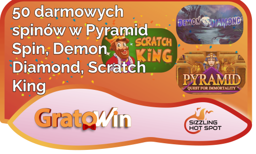 Gratowin Bonus Bez Depozytu – Zdobądź 50 Spinów za Rejestrację