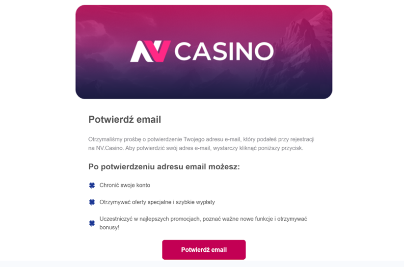 logowanie w nv casino online