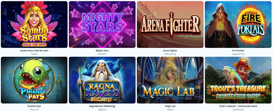 Popularne sloty do gry w Spin City