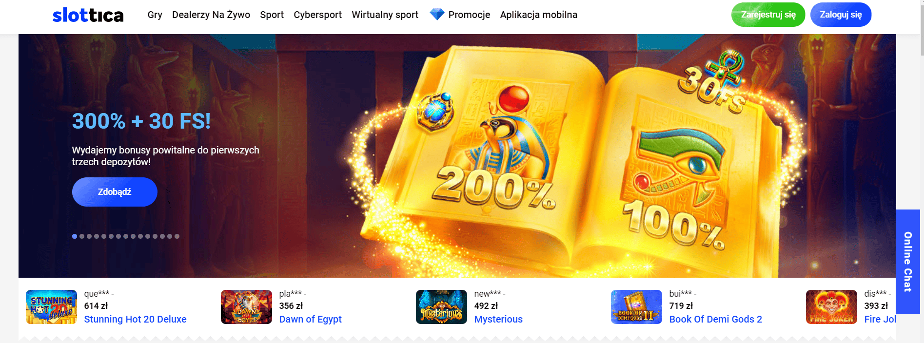 Slottica Casino. Licencjowane gry online za darmo!